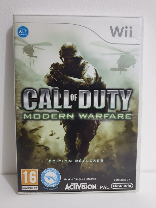 Call of Duty : Modern Warfare - Édition Réflexes Wii - Occasion bon état