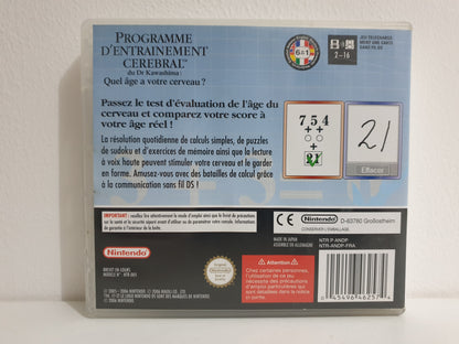 Programme d’entraînement cérébral du Dr Kawashima Nintendo DS - Occasion très bon état