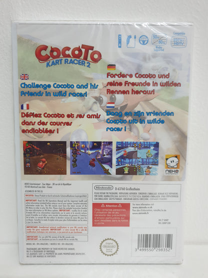 Cocoto Kart Racer 2 Wii - Neuf sous blister (Impact sur le devant de la boîte)