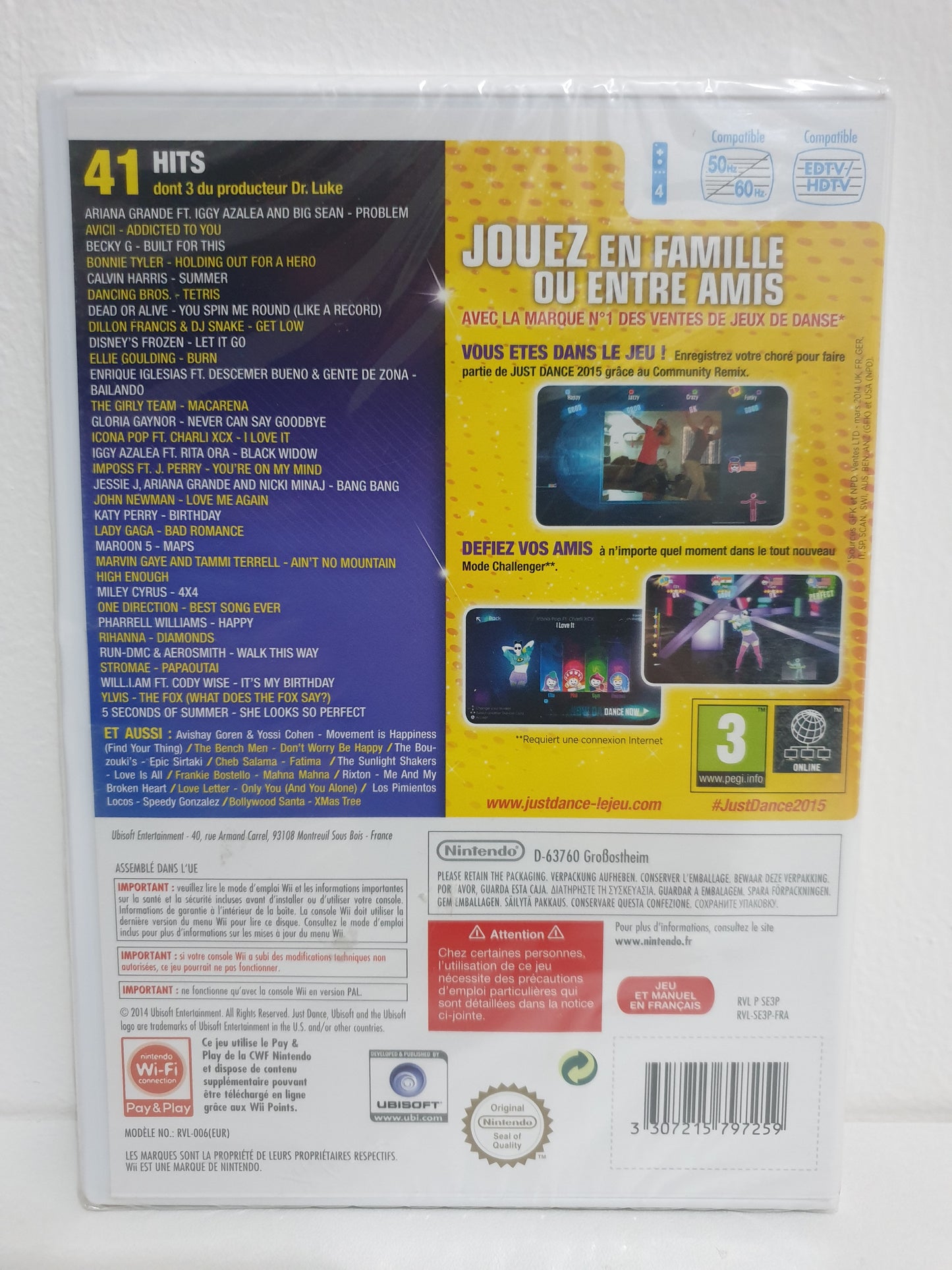 Just Dance 2015 Wii - Neuf sous blister