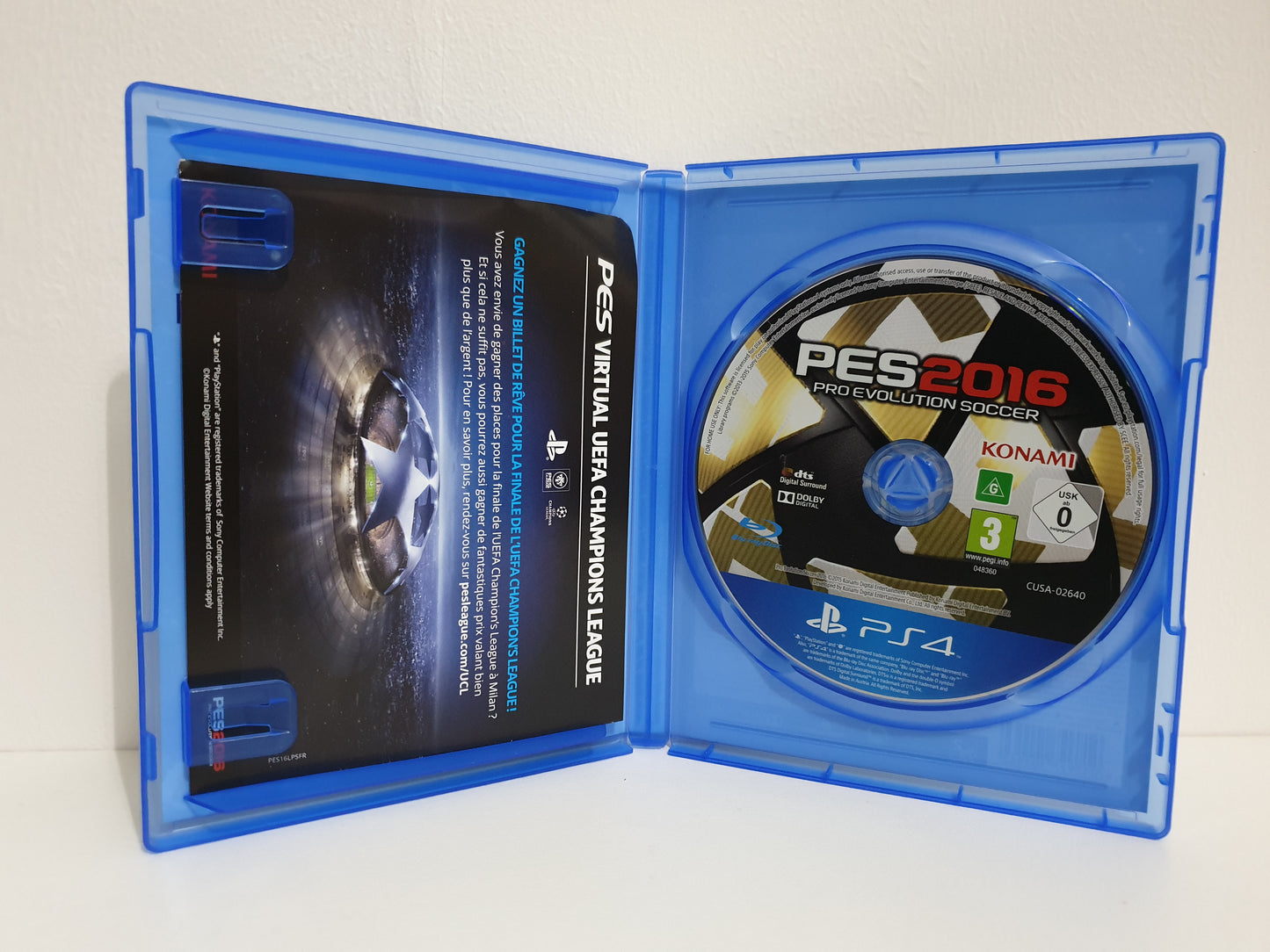 Pro Evolution Soccer 2016 PS4 - Occasion bon état