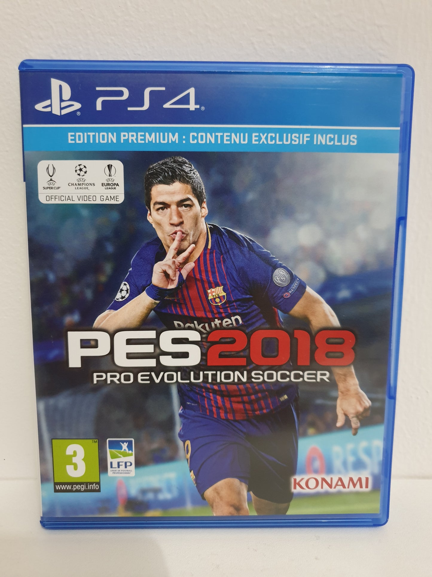 Pro Evolution Soccer 2018 PS4 - Occasion bon état