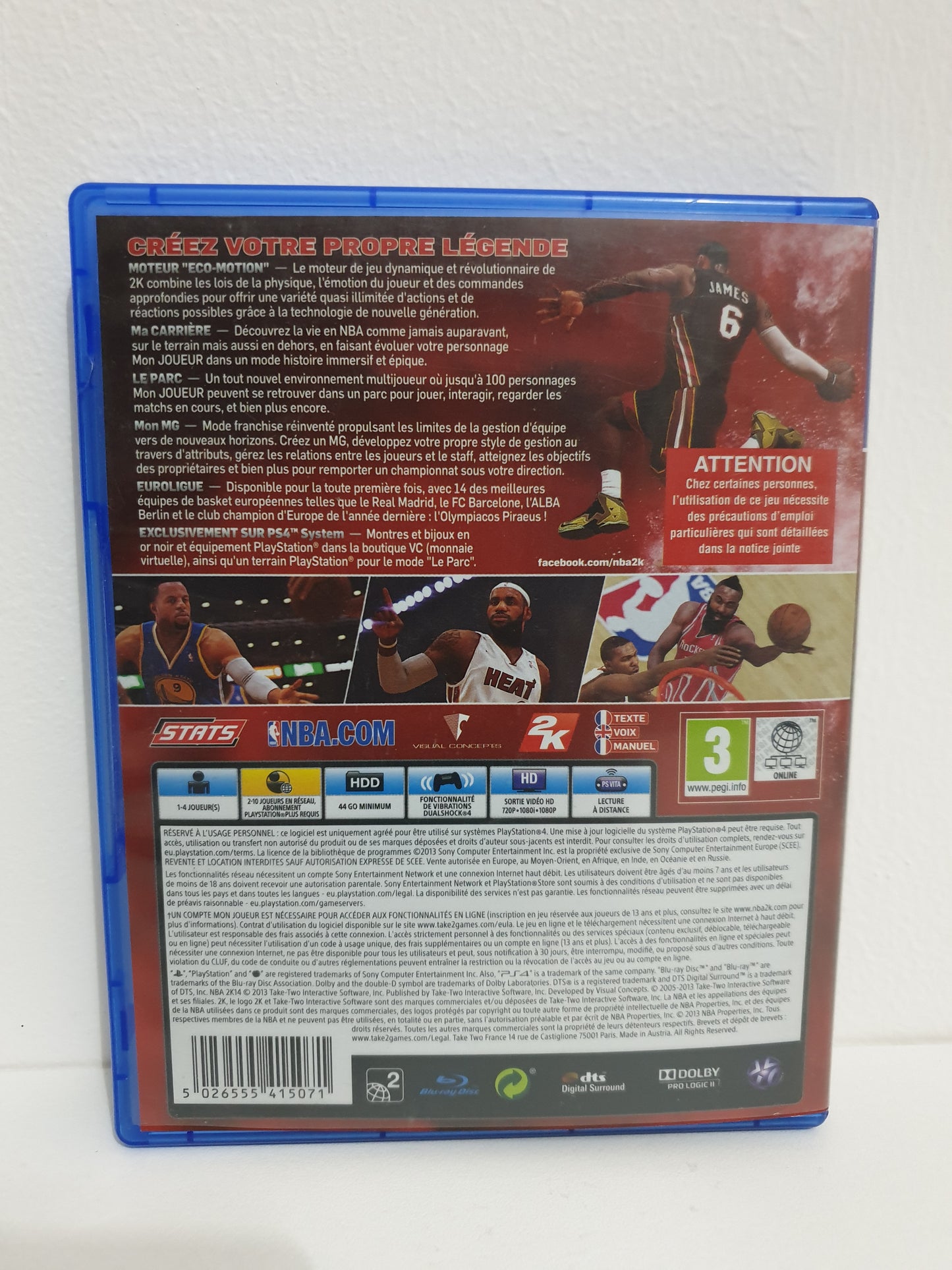 NBA 2K14 PS4 - Occasion bon état