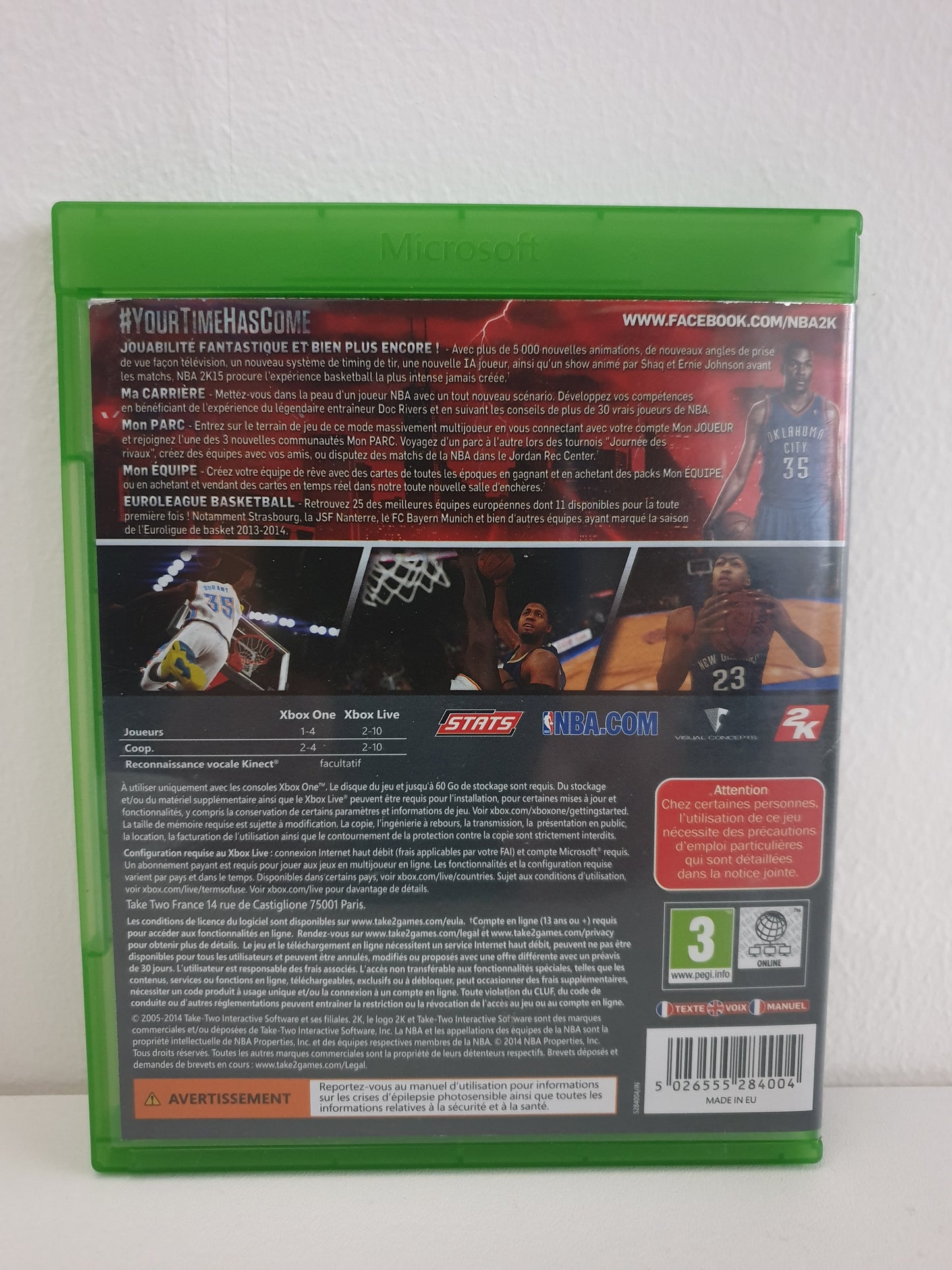 NBA 2K15 Xbox One - Occasion bon état