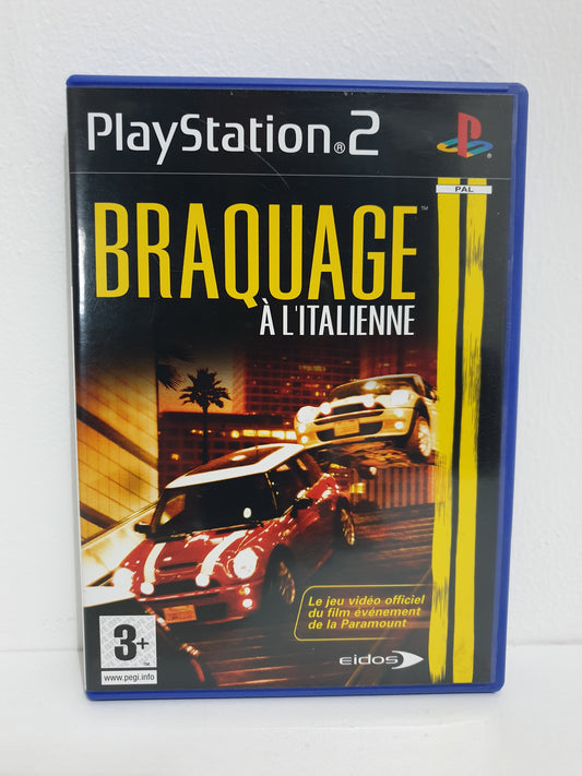 Braquage à l'Italienne PS2 - Occasion excellent état