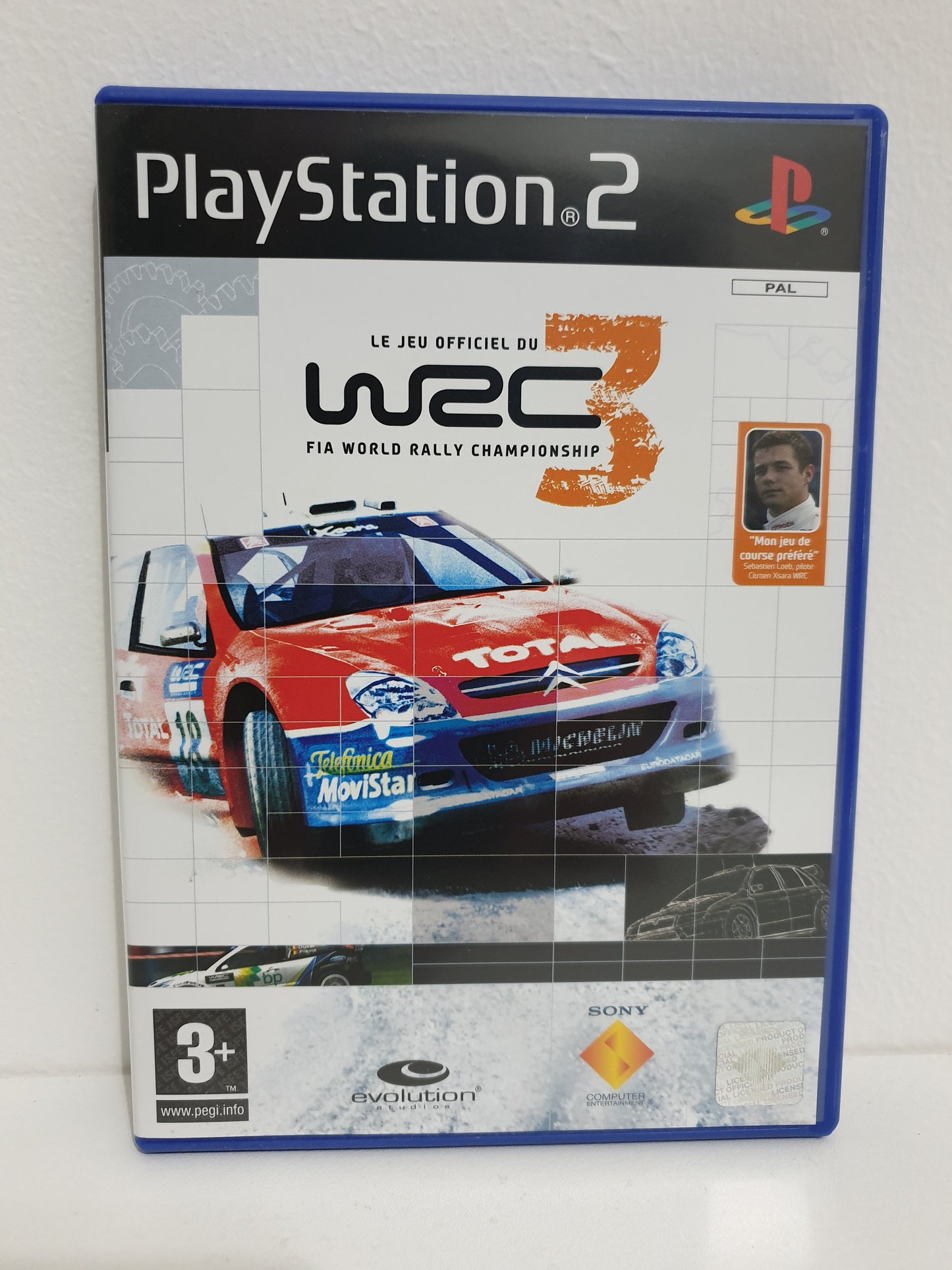WRC 3 PS2 - Occasion excellent état
