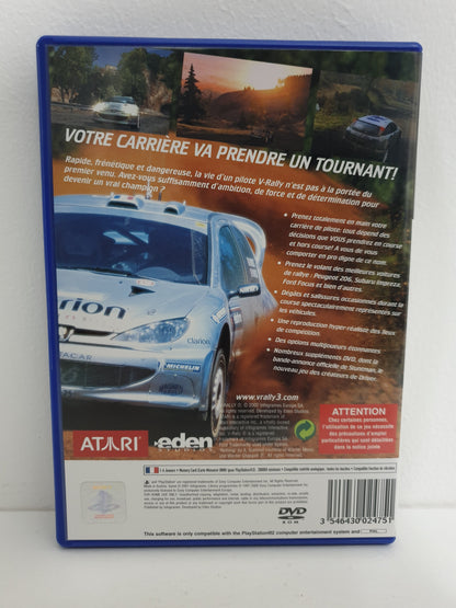 V-Rally 3 PS2 - Occasion excellent état