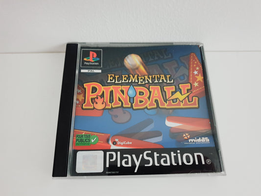 Elemental Pinball PS1 - Occasion très bon état
