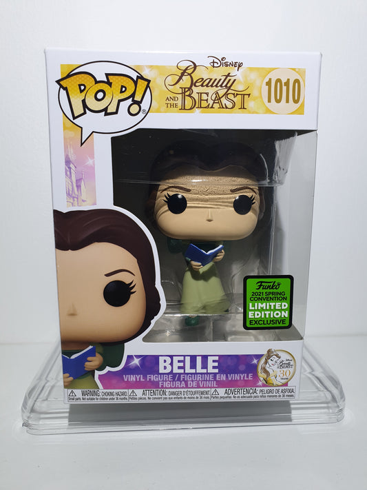 FUNKO POP 1010 - DISNEY - BEAUTY AND THE BEAST - BELLE - 2021 SPRING CONVENTION EXCLUSIVE - NEUF