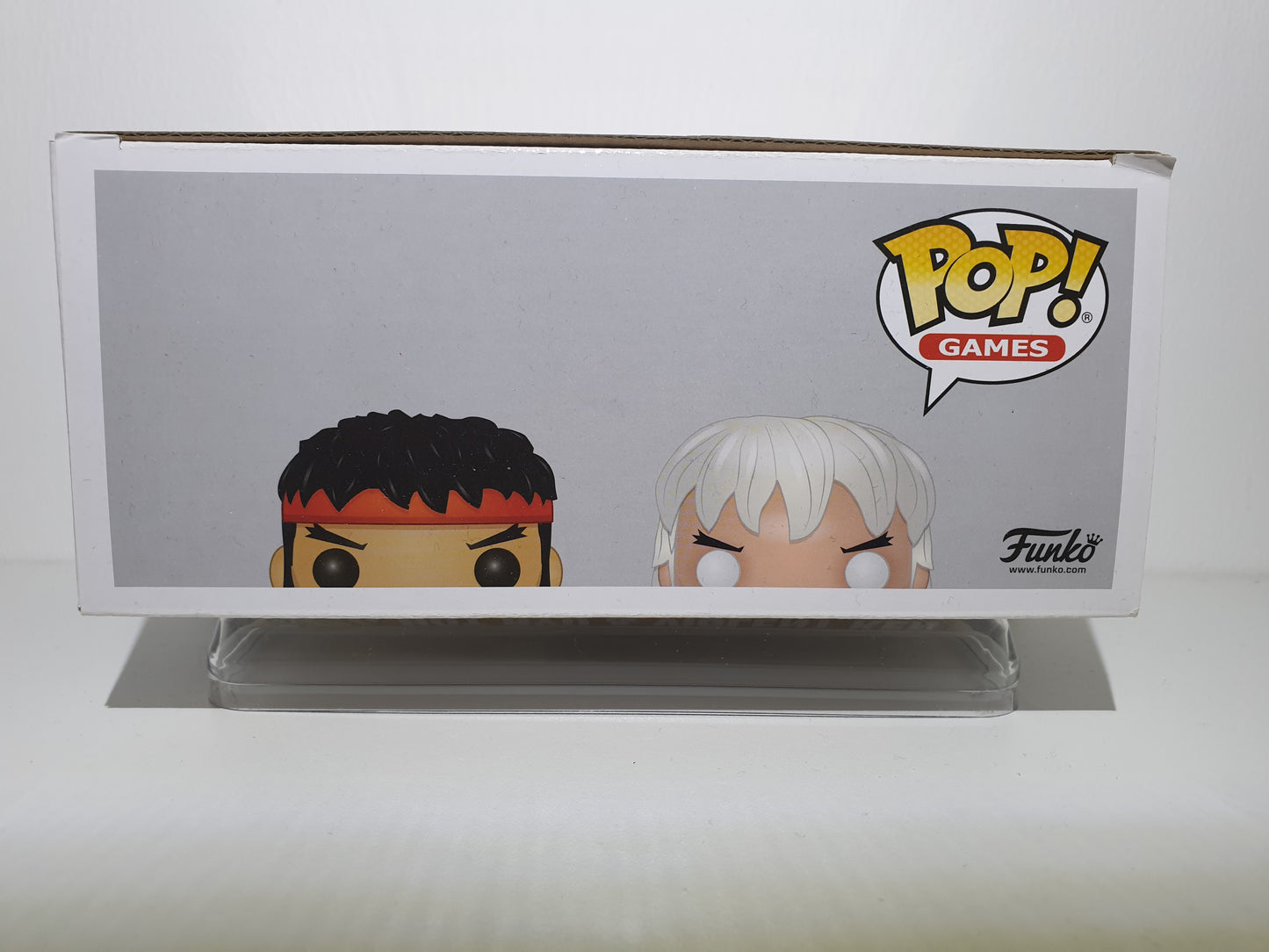 FUNKO POP - 2 PACK - STREET FIGHTER 30TH ANNIVERSARY - HOT RYU & VIOLENT KEN - ONLY @ GAMESTOP - NEUF