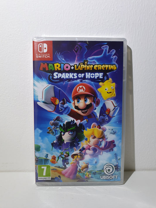Mario + The Lapins Crétins Sparks of Hope Switch - Neuf sous blister