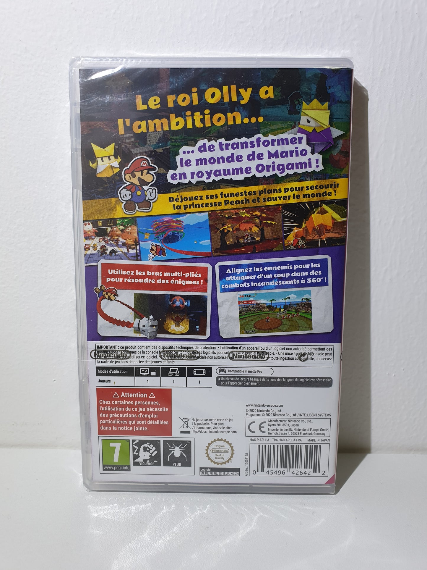 Paper Mario : The Origami King Switch - Neuf sous blister