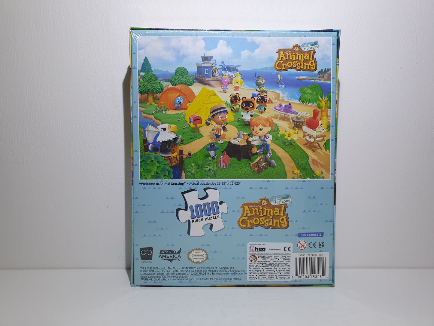 PUZZLE ANIMAL CROSSING 1000 PIECES - NEUF