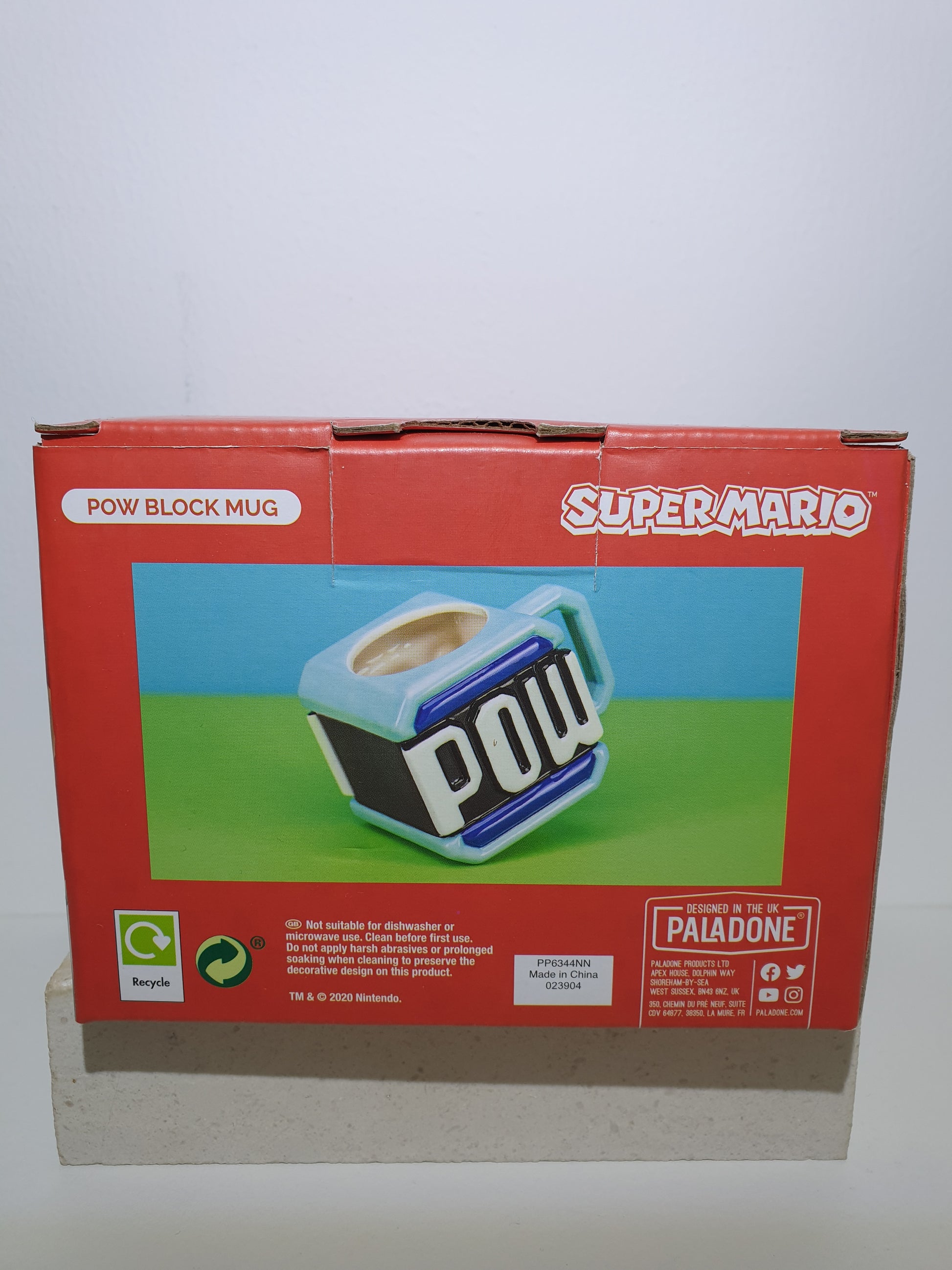 Super Mario POW Block Icon Light