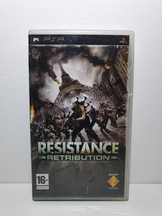 Resistance Retribution PSP - Occasion mauvais état