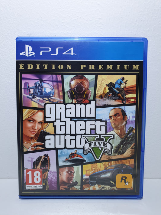 Grand Theft Auto V (GTA) - Edition Premium PS4 - Occasion très bon état