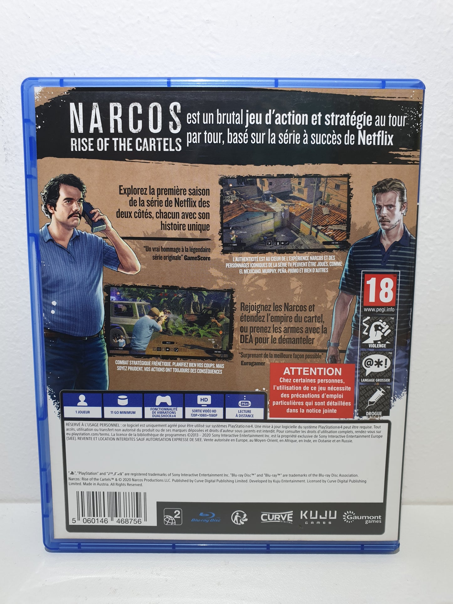 Narcos : Rise of the Cartels PS4 - Occasion excellent état