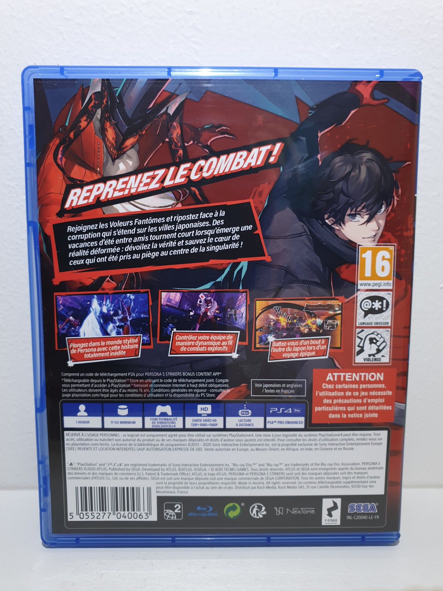 Persona 5 Strikers PS4 - Occasion comme neuf