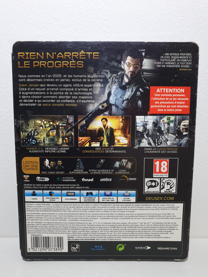 Deus Ex : Mankind Divided - Edition Day One PS4 - Occasion très bon état