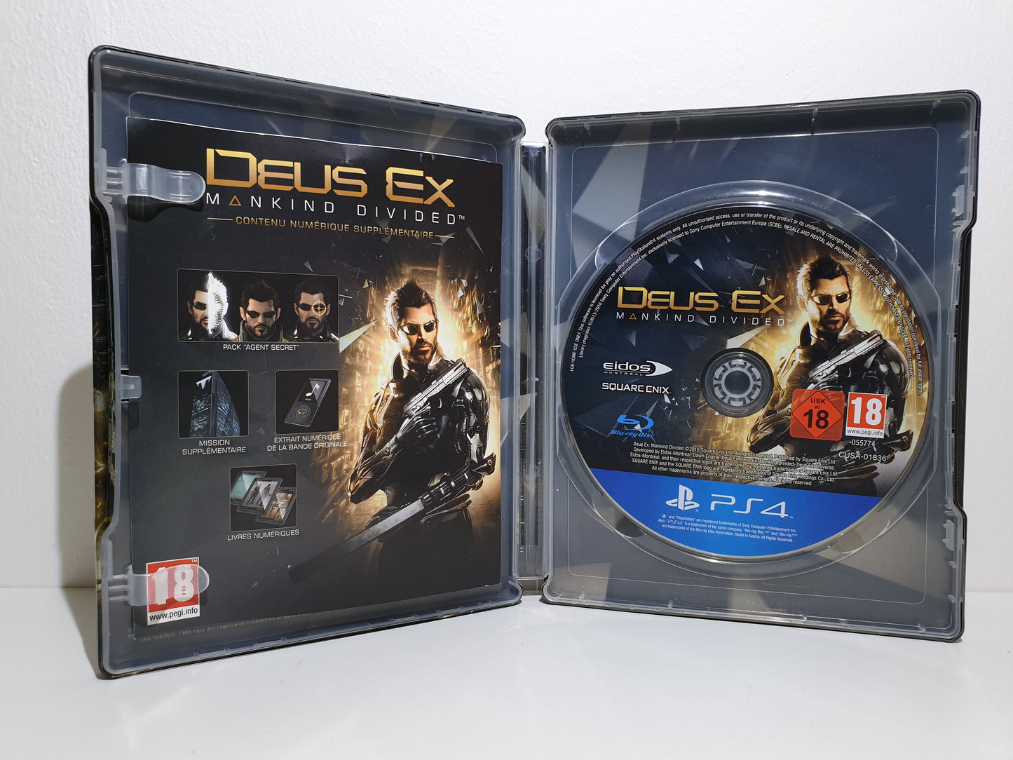 Deus Ex : Mankind Divided - Edition Day One PS4 - Occasion très bon état