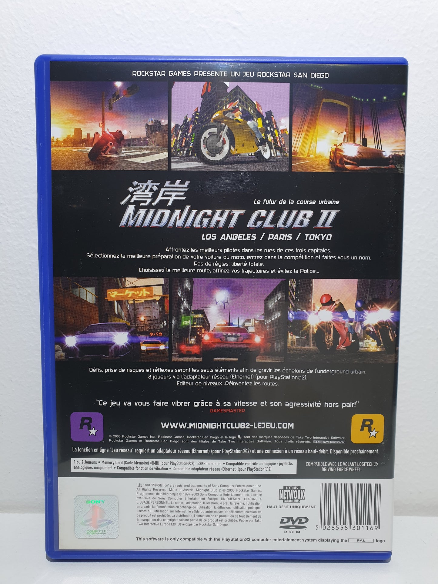 Midnight Club II PS2 - Occasion excellent état