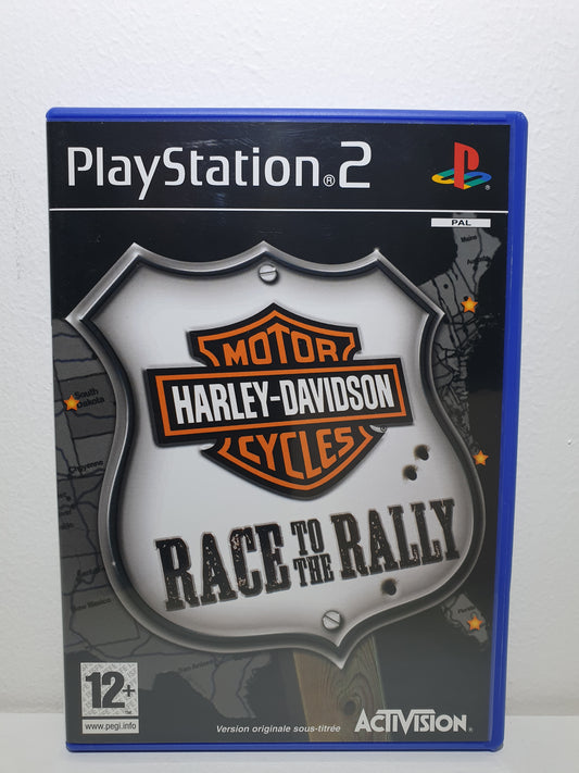 Harley Davidson Motor Cycles Race To The Rally PS2 - Occasion excellent état