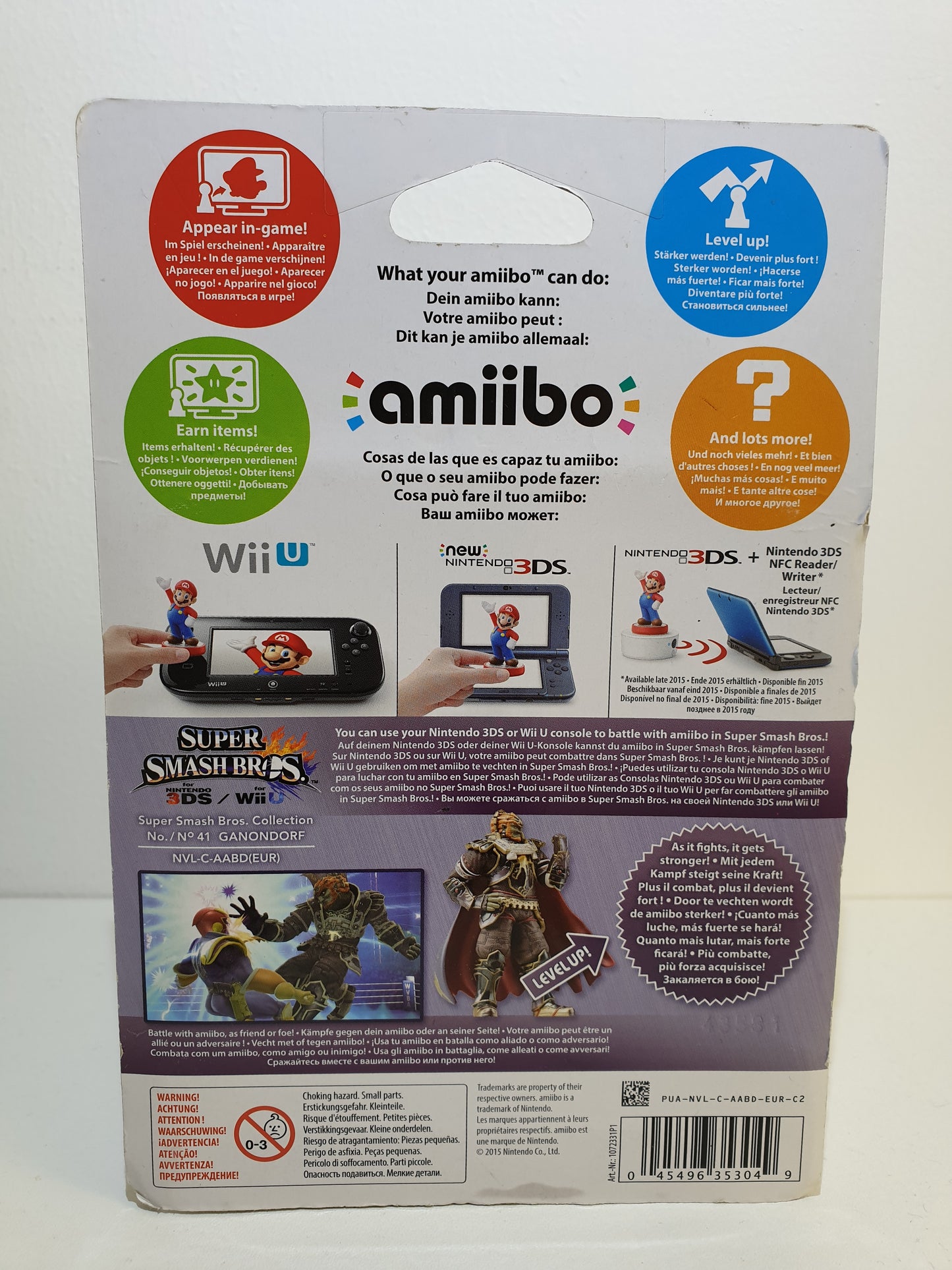 Amiibo "Super Smash Bros" - N°41 Ganondorf - Pour Wii U et New 3DS - Neuf sous blister