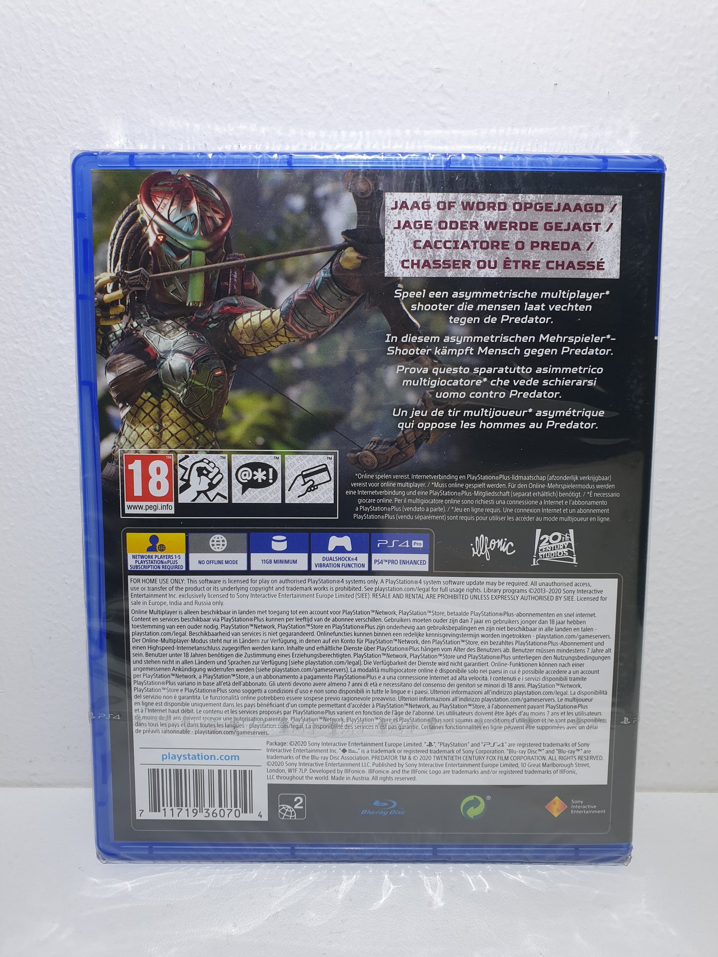 Predator : Hunting Grounds PS4 - Neuf sous blister