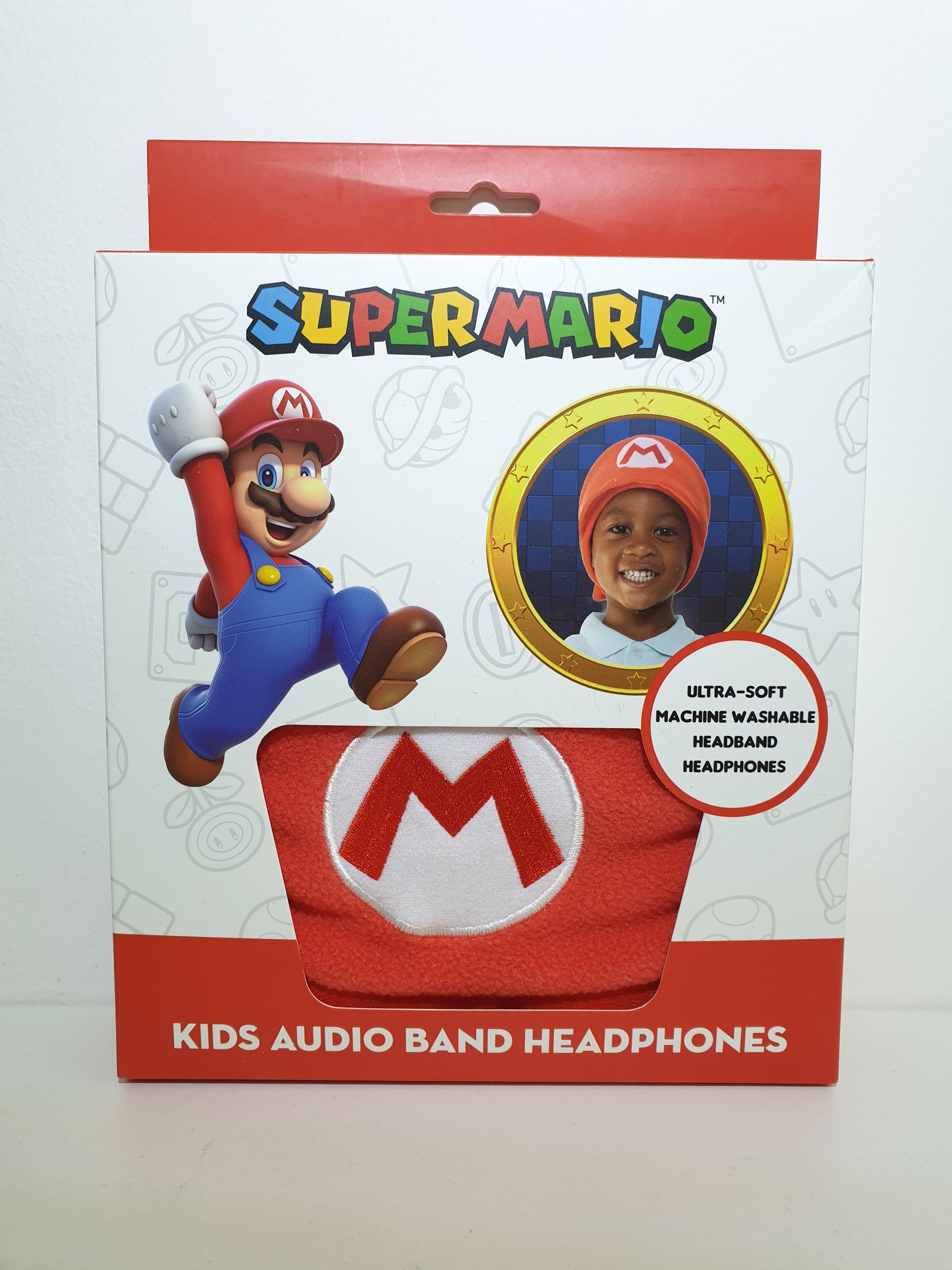 Casque audio filaire Super Mario pour enfant, Casques filaires