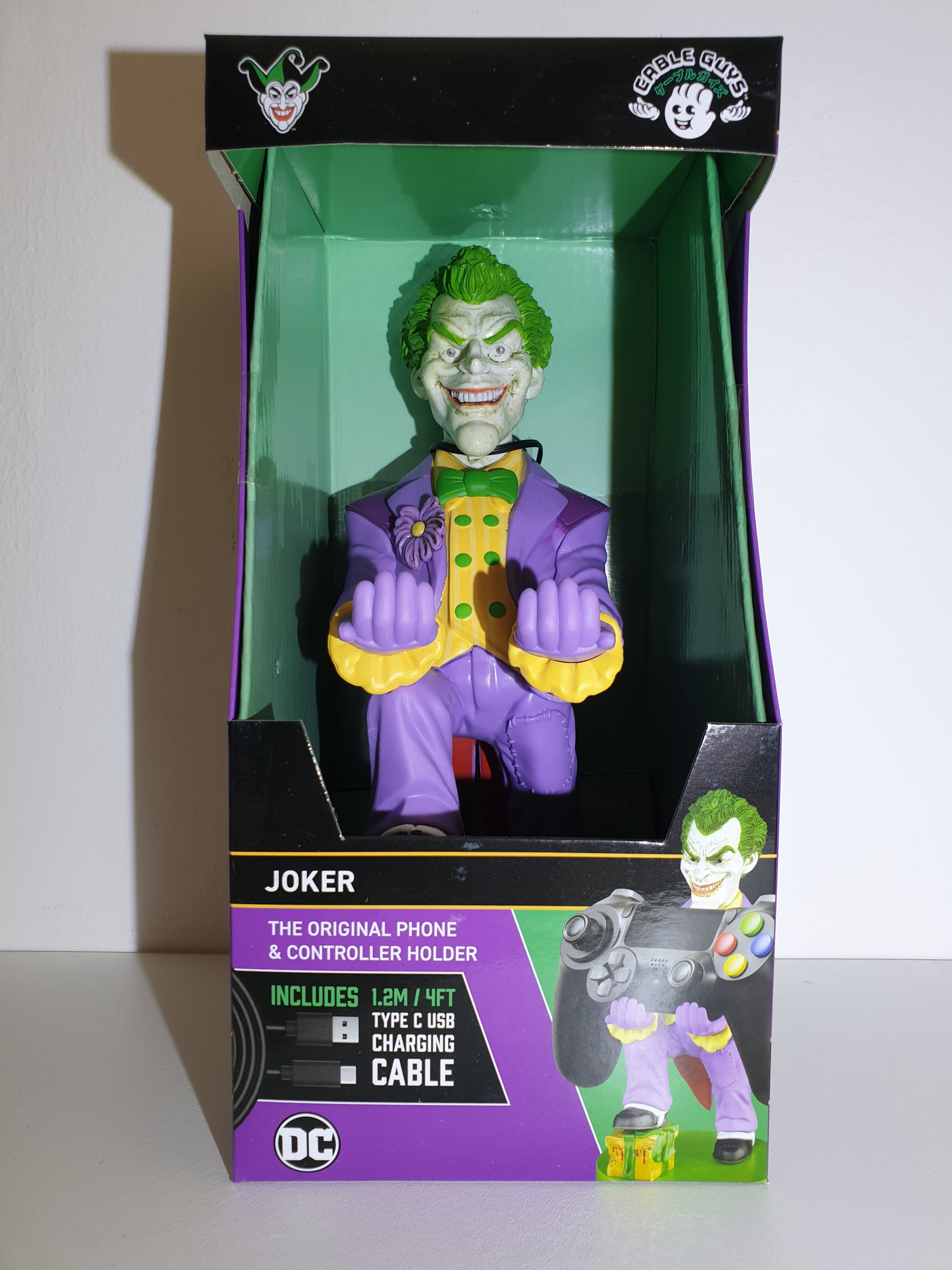 Cableguys Figurine Gaming DC Comics Joker - Accessoire support