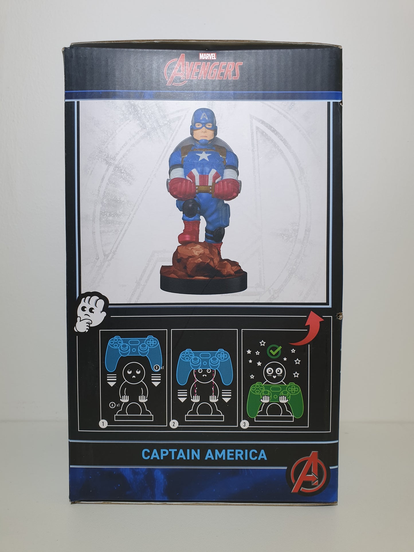 Figurine Cable Guys - Marvel - Modèle Captain America 20cm