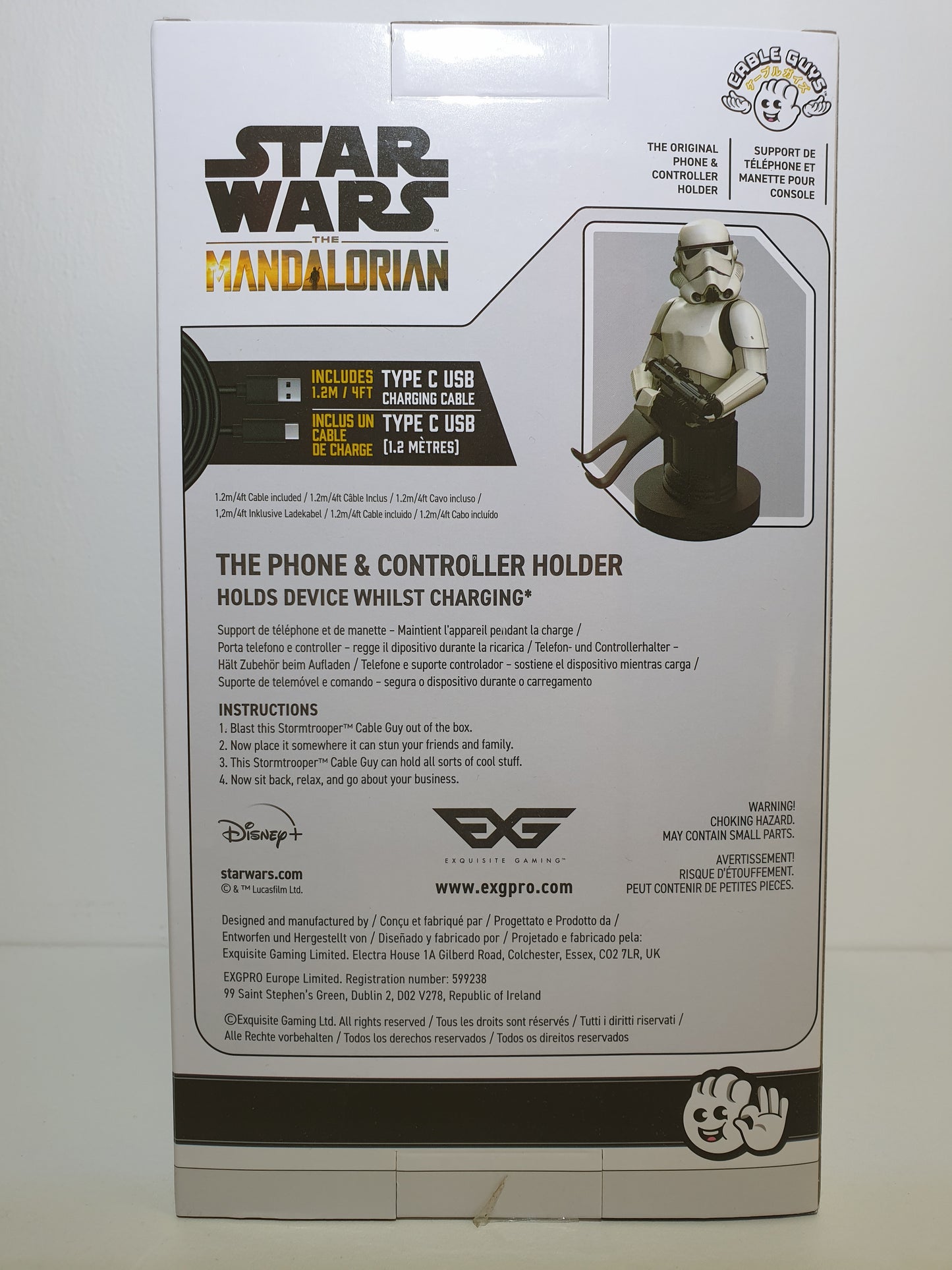 Figurine Cable Guys - Star Wars - Modèle Stormtrooper 20cm