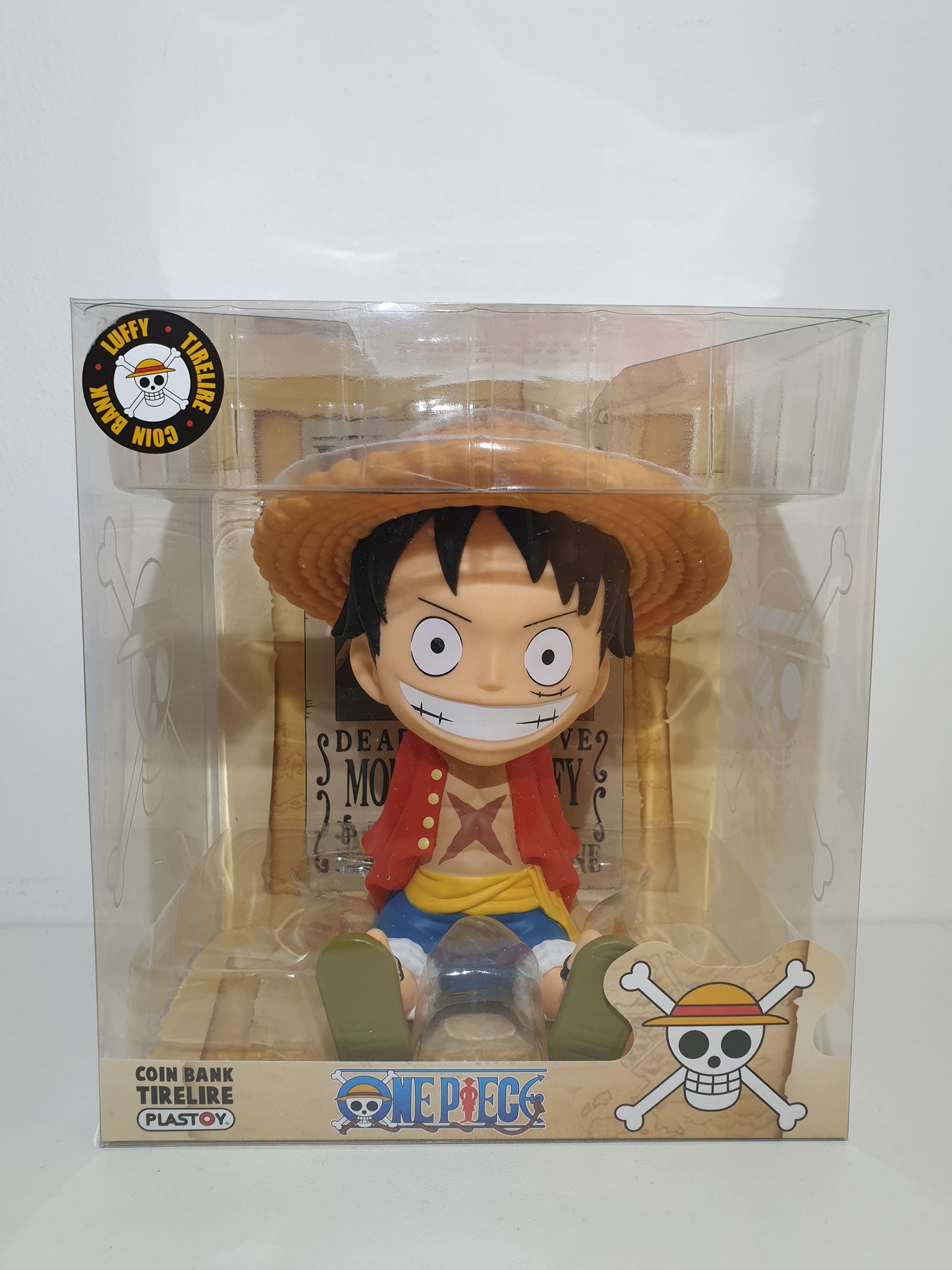 Plastoy One Piece tirelire PVC Luffy 18 cm