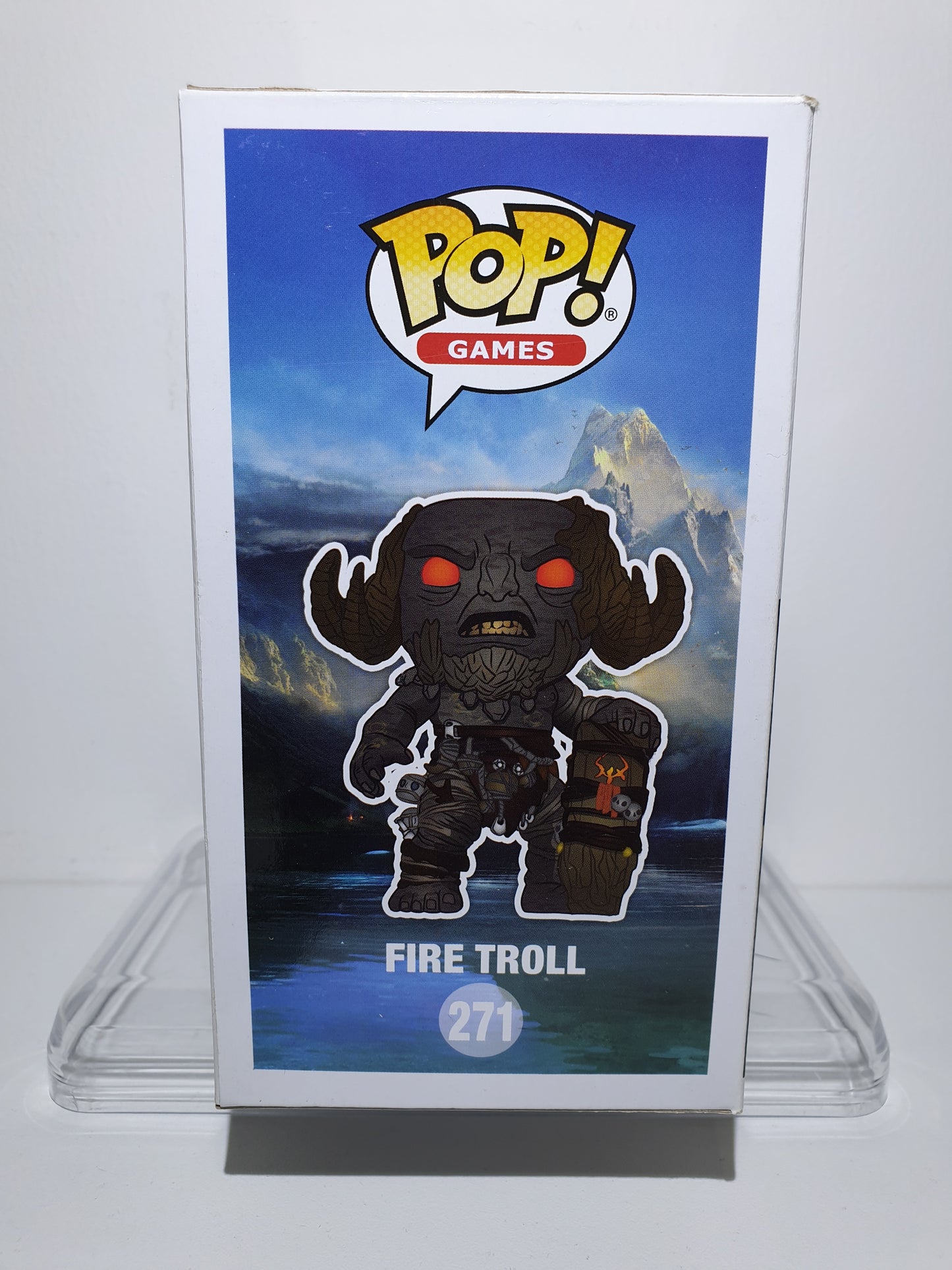 FUNKO POP 271 - GOD OF WAR - FIRE TROLL - OFFICIAL LICENSED PRODUCT - OCCASION