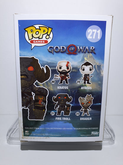 FUNKO POP 271 - GOD OF WAR - FIRE TROLL - OFFICIAL LICENSED PRODUCT - OCCASION