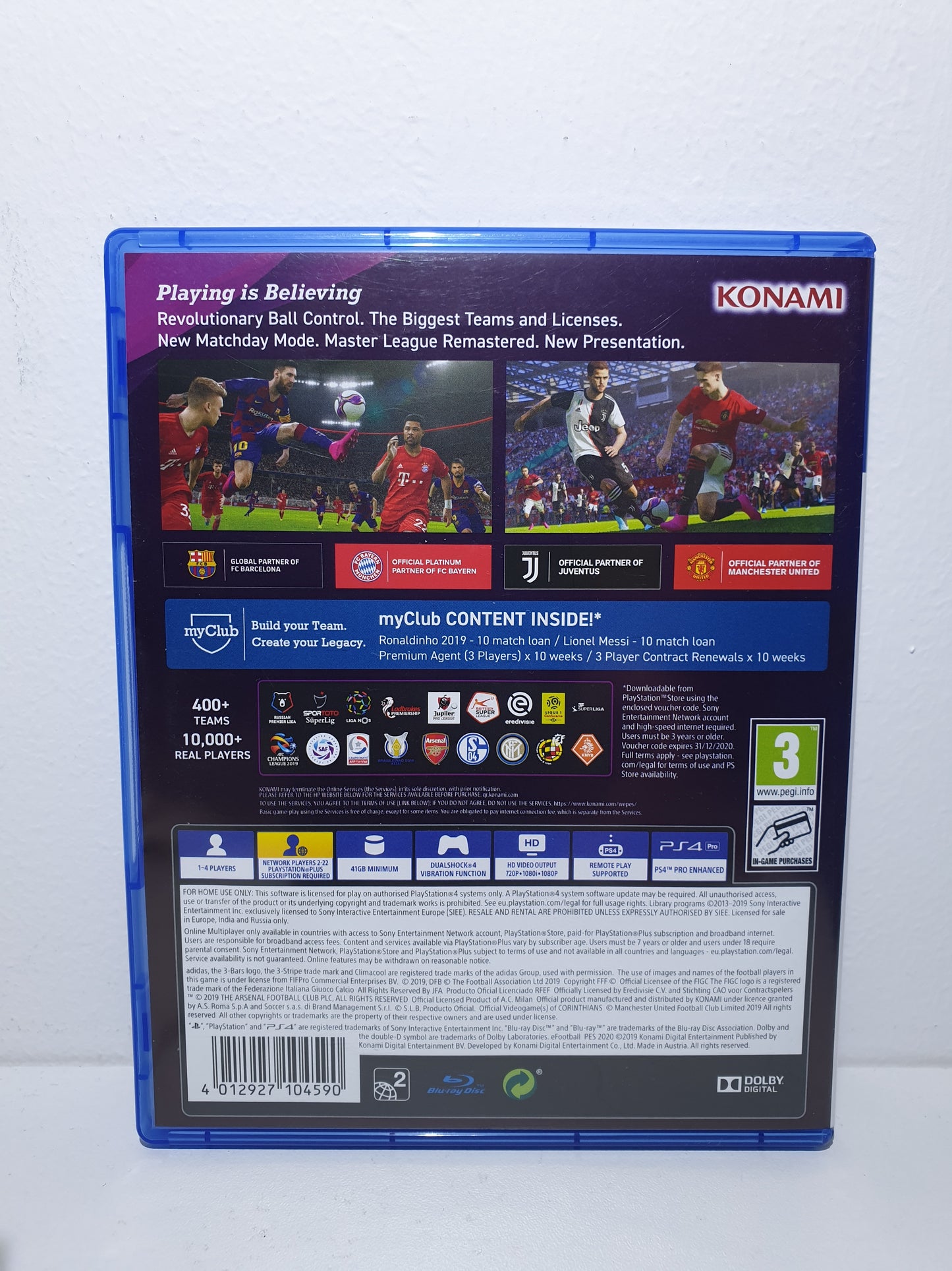 e-Football PES 2020 PS4 - Occasion