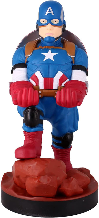 Figurine Cable Guys - Marvel - Modèle Captain America 20cm