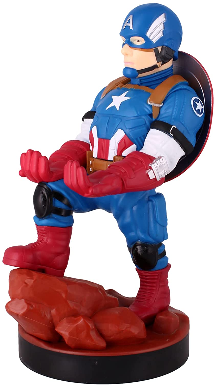 Figurine Cable Guys - Marvel - Modèle Captain America 20cm